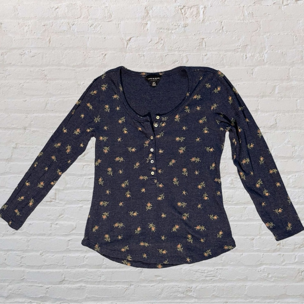 Lucky brand Henley top